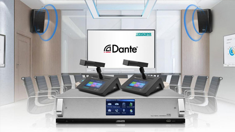Introduzione al sistema di conferenza digitale completo Dante D7201