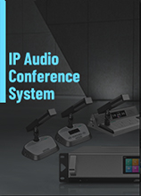 Scarica l'opuscolo del sistema di audioconferenza IP D7101