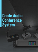 Scarica l'opuscolo del sistema di audioconferenza D7201 Dante