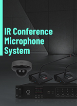 Scarica l'opuscolo del sistema microfono per conferenze IR D6701