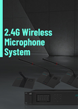 Scarica l'opuscolo del sistema microfonico Wireless D6801 2.4G