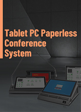 Scarica l'opuscolo del sistema di conferenza senza carta per Tablet PC D9001II