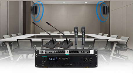 Sistema di audioconferenza economico per sala conferenze della stazione