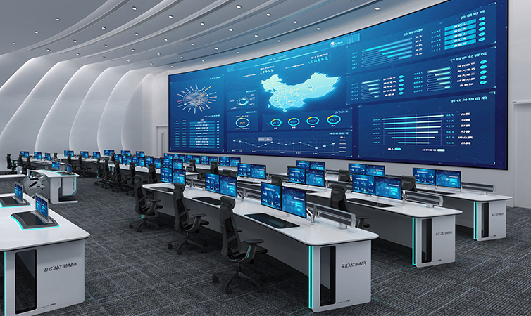 Matrice di distribuzione basata su IP 4K per sala conferenze bancaria
