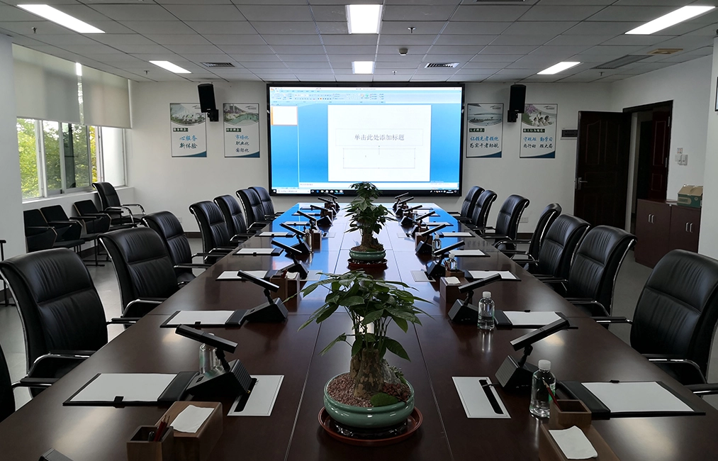 Sistema di conferenza Dante digitale completo per l'aeroporto di Guangzhou Baiyun Int'l