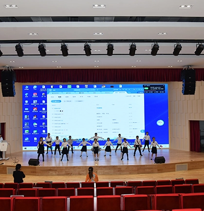 Sistema di rinforzo del suono professionale per la scuola di lingua straniera di Guangzhou Peiwen