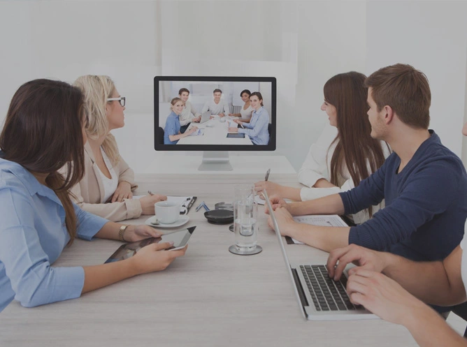 Soluzione per videoconferenze per la gestione Senior dell'azienda