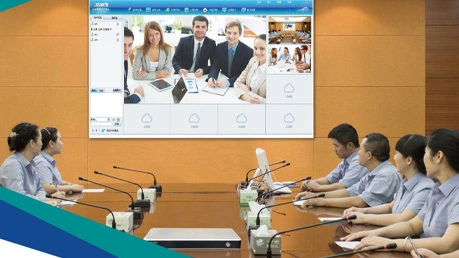 Soluzione per videoconferenze per la gestione Senior dell'azienda