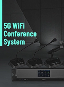 Brochure sistema di conferenza WIFI 5G