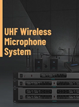 Brochure sistema microfono Wireless UHF