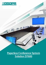 Soluzione di sistema per conferenze senza carta D7600