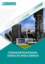 Soluzione di sistema audio professionale per stadi interni