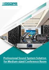 Soluzione di sistema audio professionale per sala conferenze di medie dimensioni