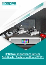 Soluzione del sistema di conferenza di rete IP per sala conferenze D7101