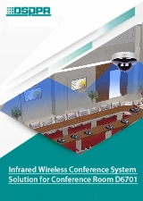 Soluzione di sistema di conferenza Wireless a infrarossi per sala conferenze D6701
