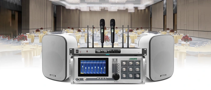 Soluzione audio professionale per sale banchetti