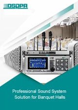 Soluzione audio professionale per sale banchetti