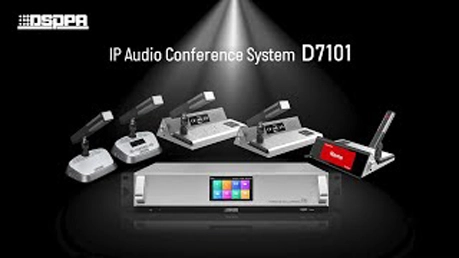 Sistema di audioconferenza IP D7101