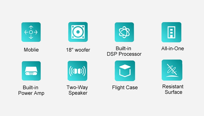 Soluzione di sistema audio professionale per campo da basket