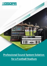 Soluzione di sistema audio professionale per uno stadio di calcio