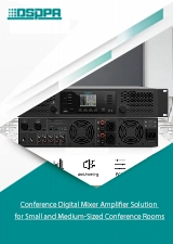 Soluzione amplificatore Mixer digitale per conferenze per sale conferenze di piccole e medie dimensioni