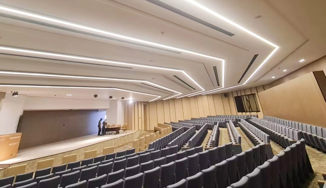 Soluzioni di processore Audio Phased Line Array per sale conferenze D6684