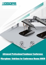 Soluzioni professionali avanzate per microfono per conferenze a condensatore per sale conferenze D5830