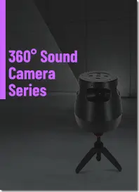 Scarica l'opuscolo della fotocamera audio a 360 ° della serie DC2801