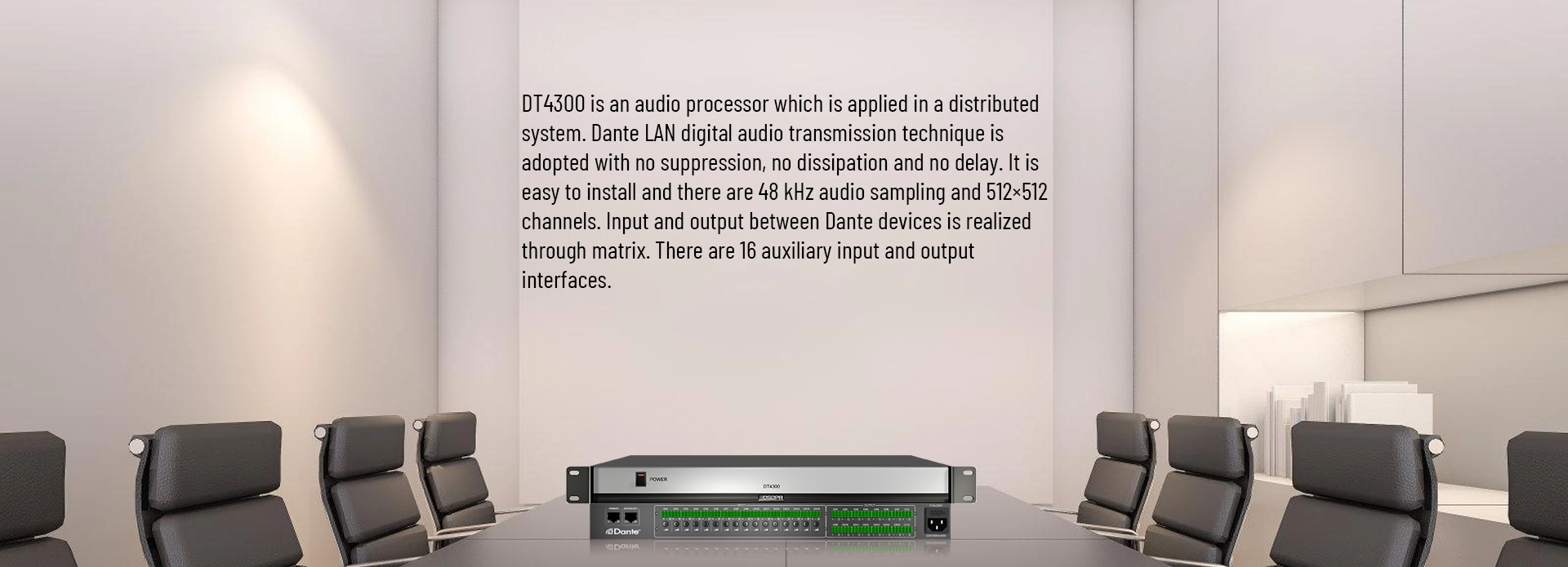 Processore Audio digitale 16-in 16 out