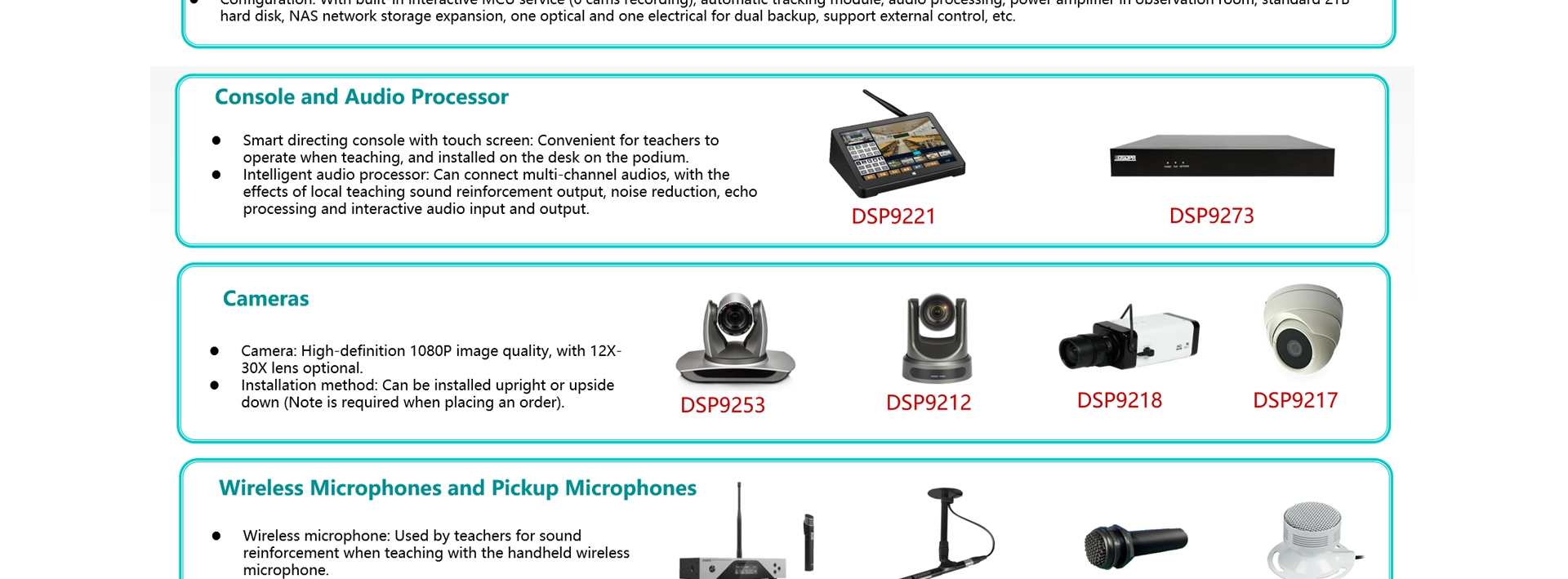 Controller del sistema di registrazione per conferenze HD