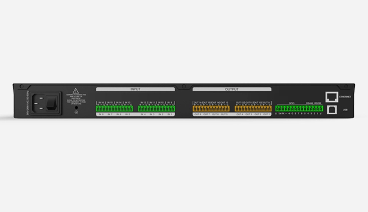 8 channels conference audio processor with anc aec 1