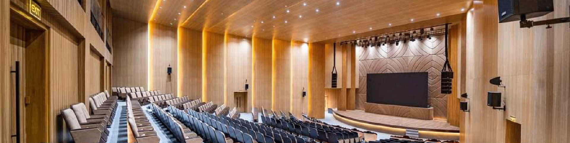 Sistema audio professionale per l'auditorium dell'esercito del Bangladesh