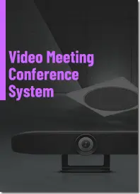 Scarica l'opuscolo del sistema di videoconferenza di fascia alta per riunioni